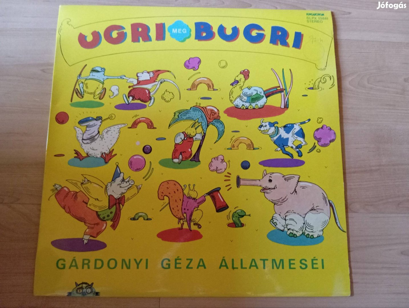 Ugri meg Bugri bakelit (vinyl) lemez