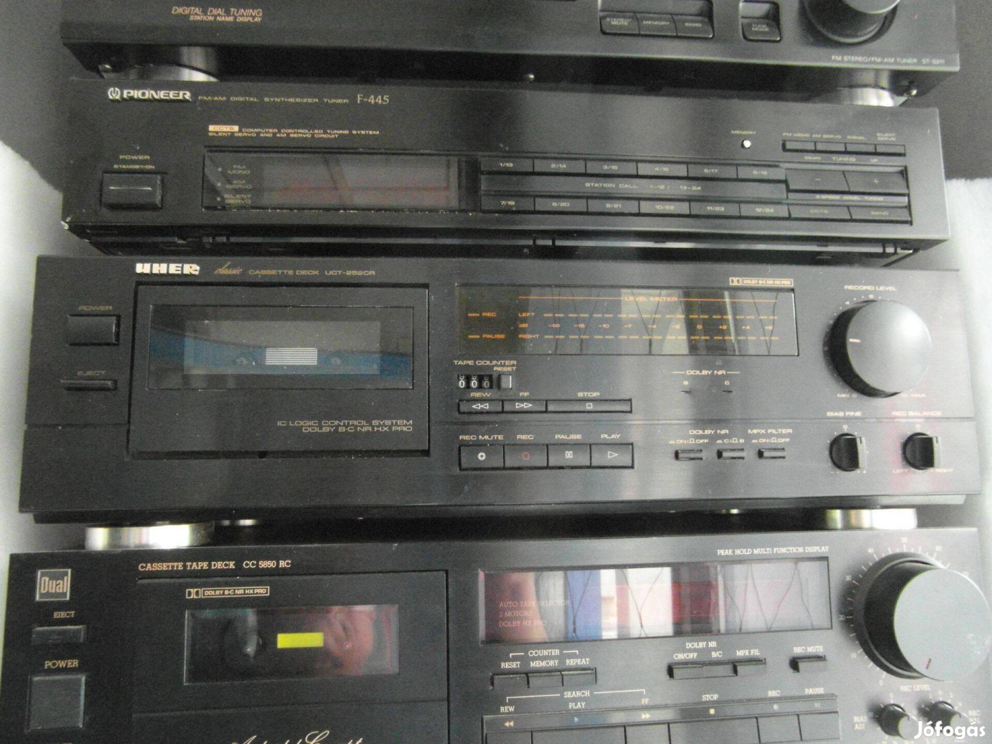 Uher Uct-252 CR kazettás magnódeck