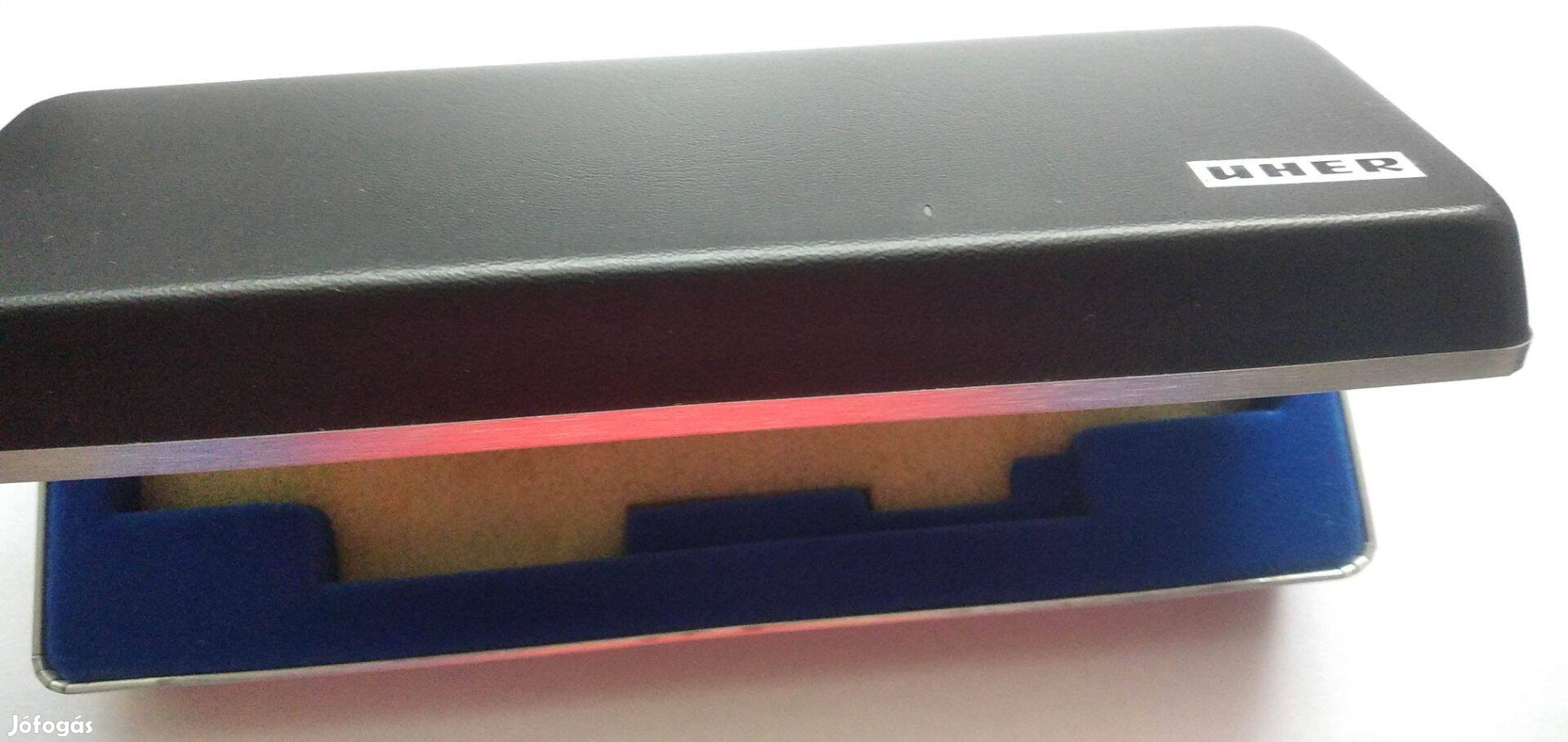 Uher (Royal deluxe) orsós magnó fejegység tartó doboz