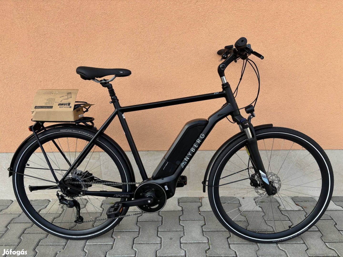 Új 0km-es Nyberg ebike 80Nm-es középmotorral és 500Wh akkuval