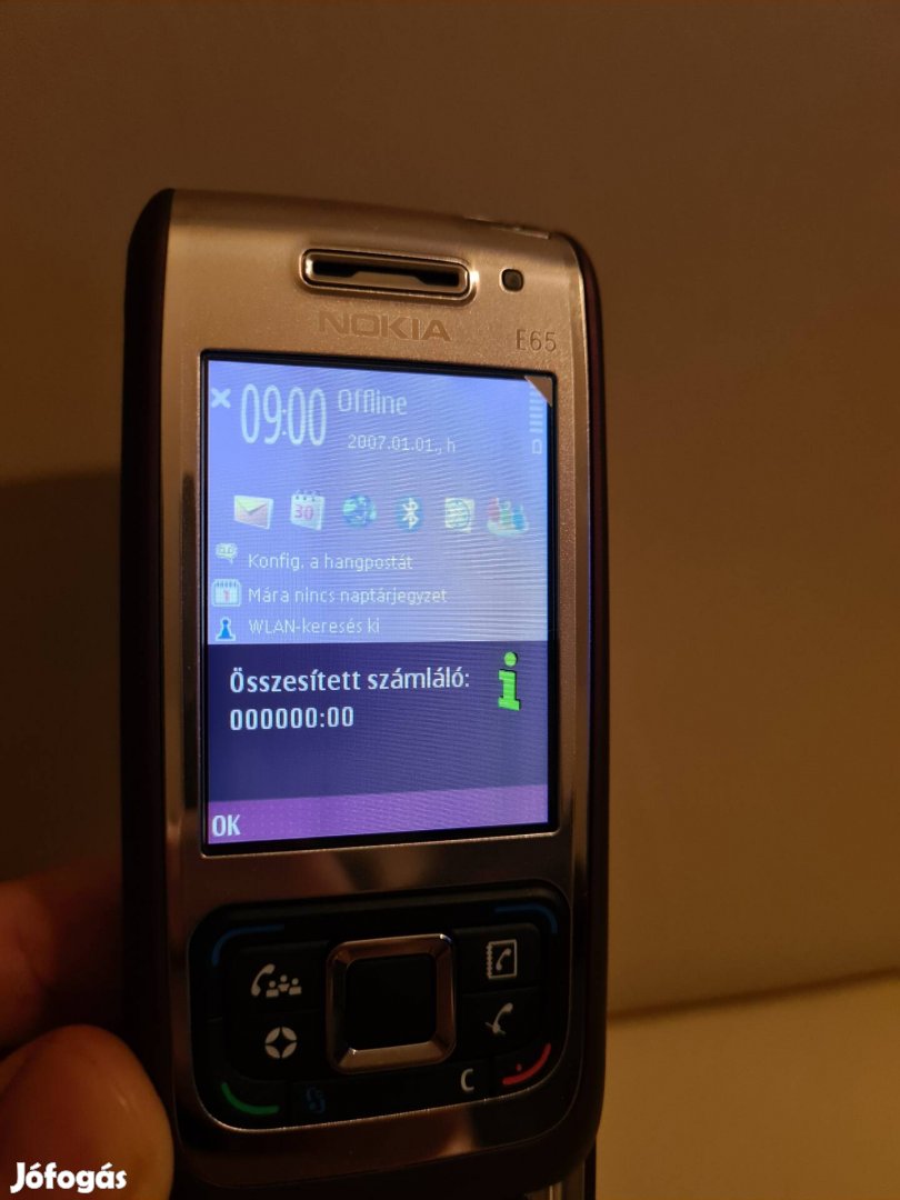 Új 0perces Nokia E65 kártyafüggetlen telefon eladó