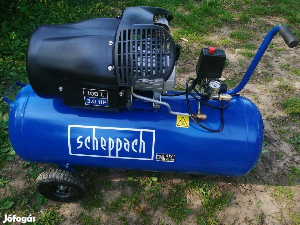 Új 100 Liters kmpreszor Scheppach HC 120 dc Garanciával