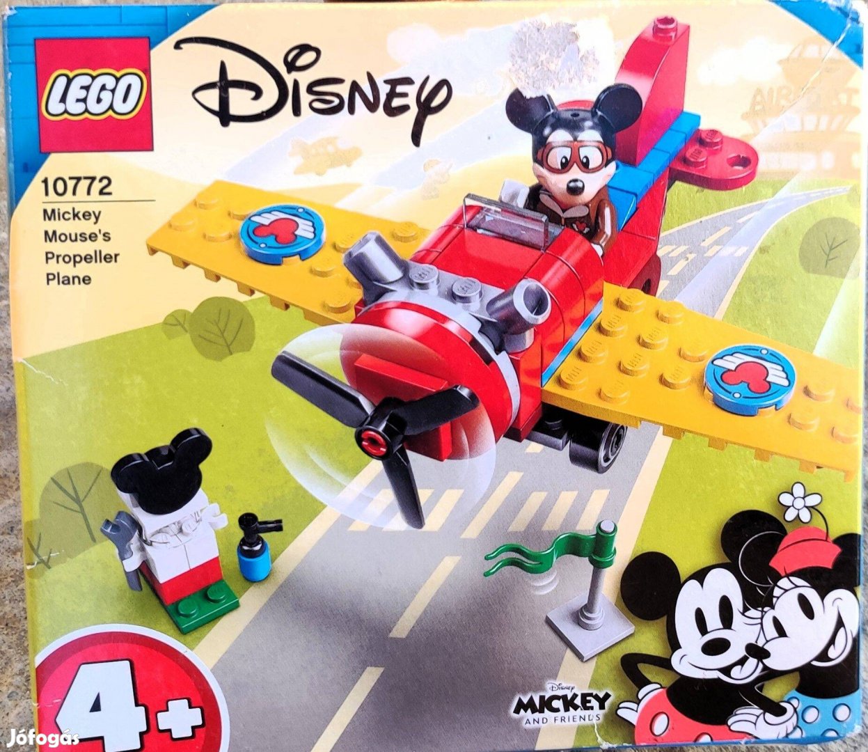 Új 10772 LEGO Disney Mickey egér repülője