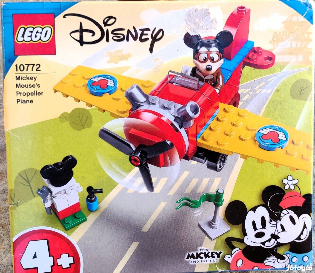 Új 10772 LEGO Disney Mickey egér repülője