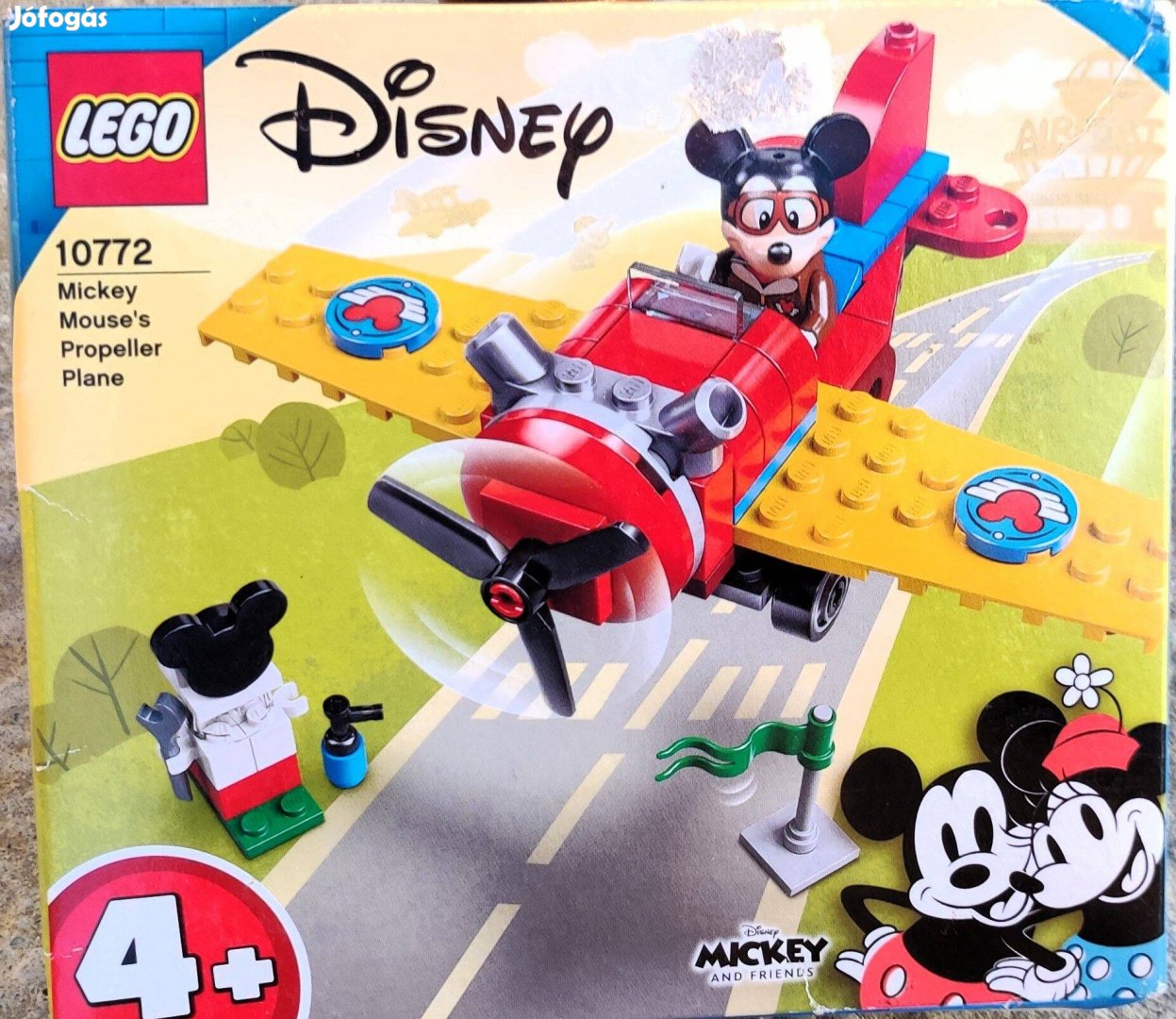 Új 10772 LEGO Disney Mickey egér repülője