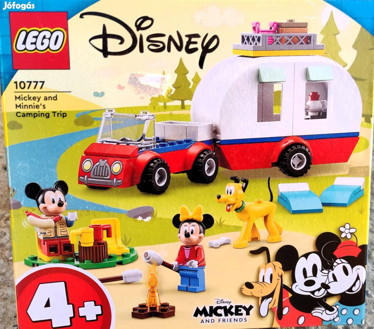 Új 10777 LEGO Disney Mickey egér kempingezik