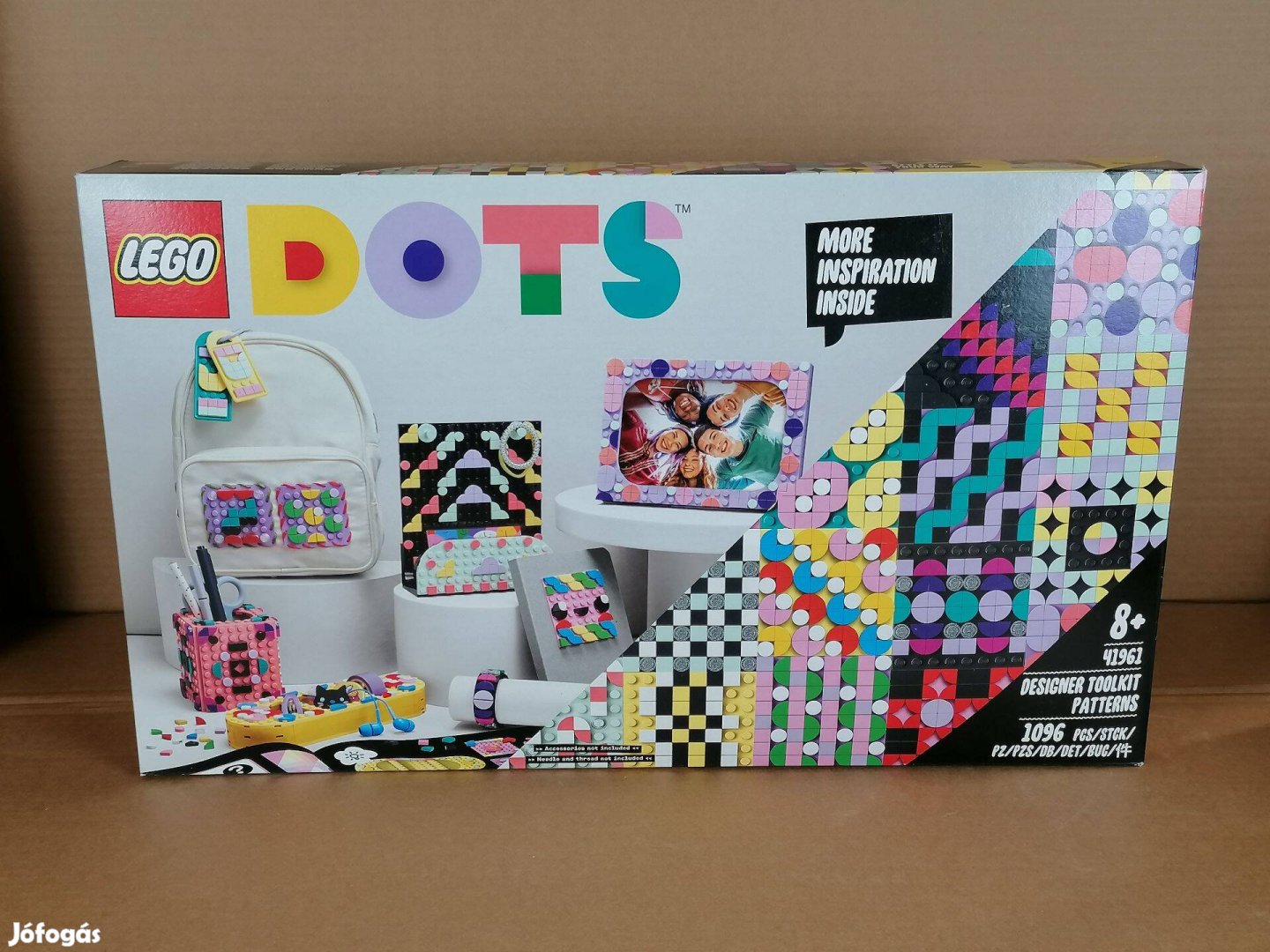 Új 1096db-os LEGO Dots 41961 - Tervezőkészlet minták eladó!