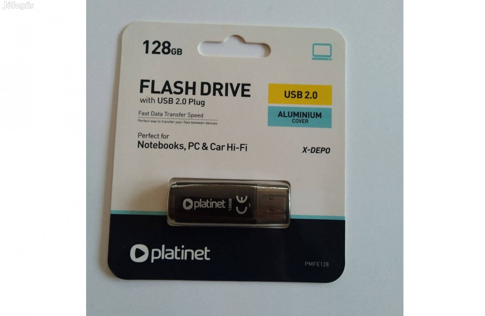 Új 128 GB-os Platinet pendrive