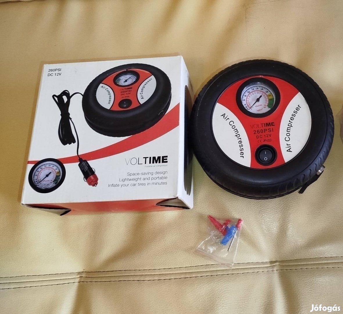 Új 12 V -os autókompresszor , kompresszor