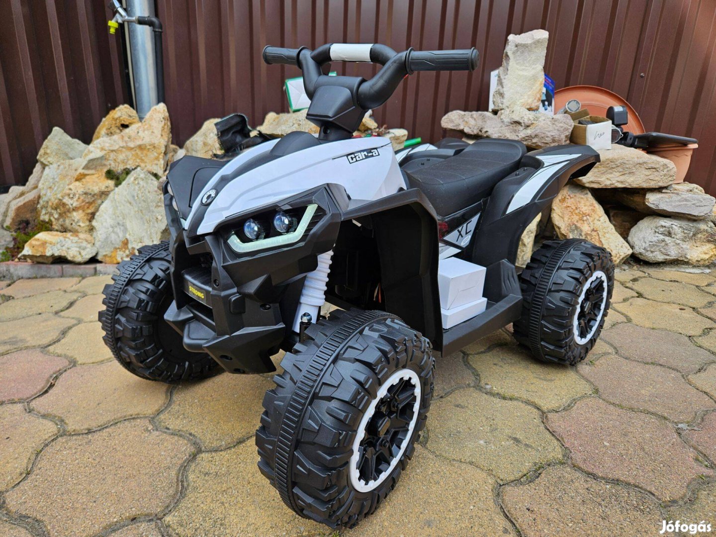 Új 12v-os elektromos gyerek quad ATV 2 motoros szülői távirányítóval