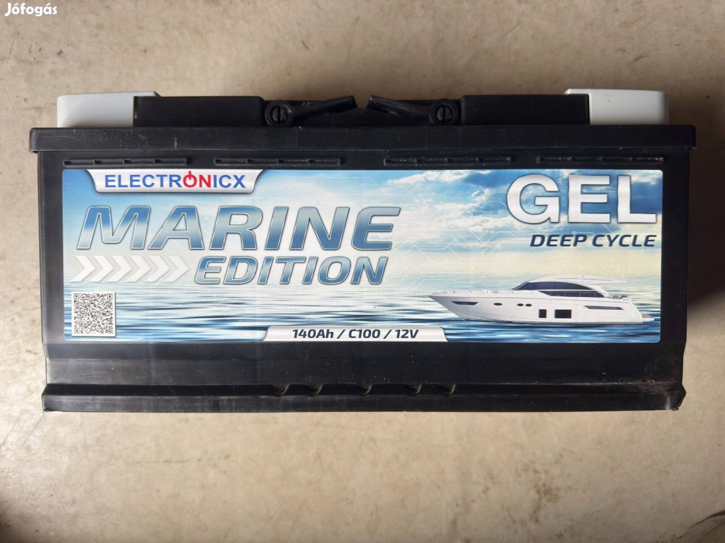 Új 140Ah C100 12V Electronicx Gel Deep Cycle Akkumulátor