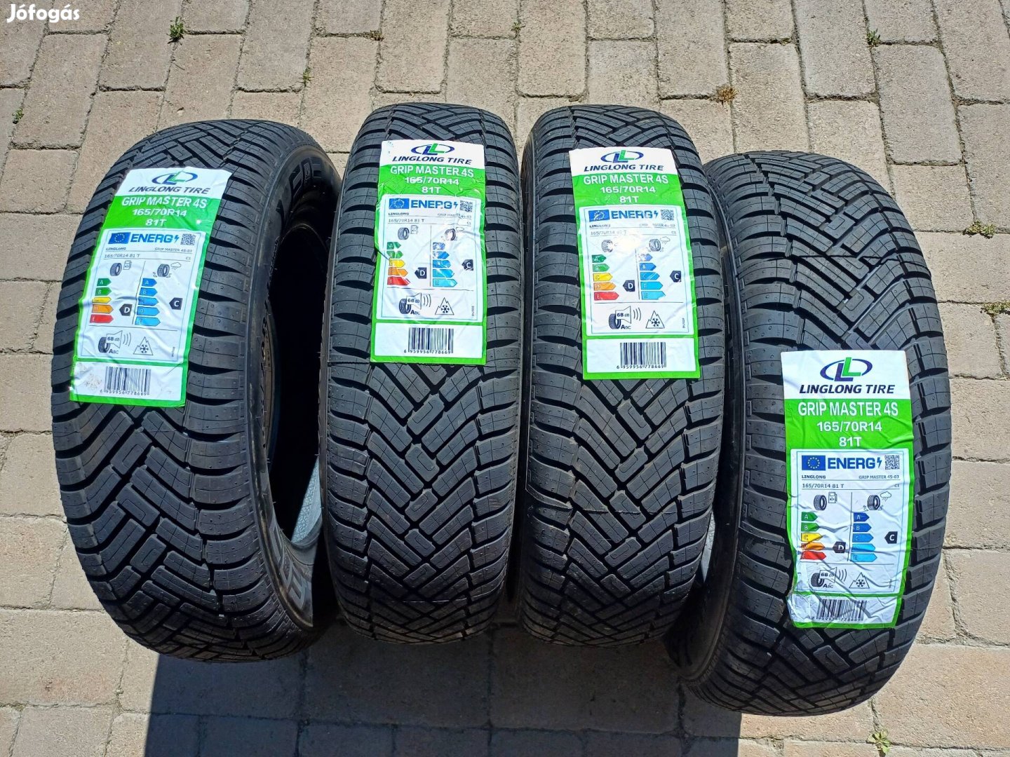 Új 165/70 R14 165/70/14 négy 4 évszakos négyévszakos gumi