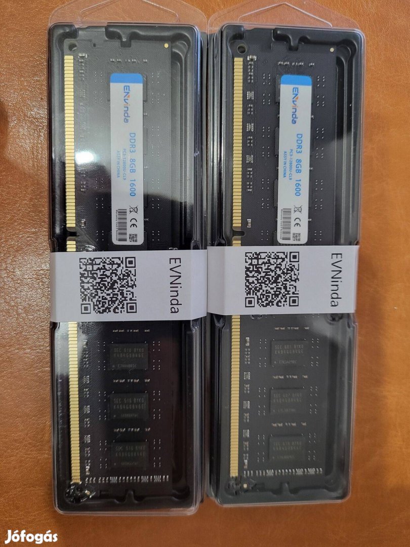 Uj 16Gb (2x8) DDR3 1600 mhz 1.5v ram kit