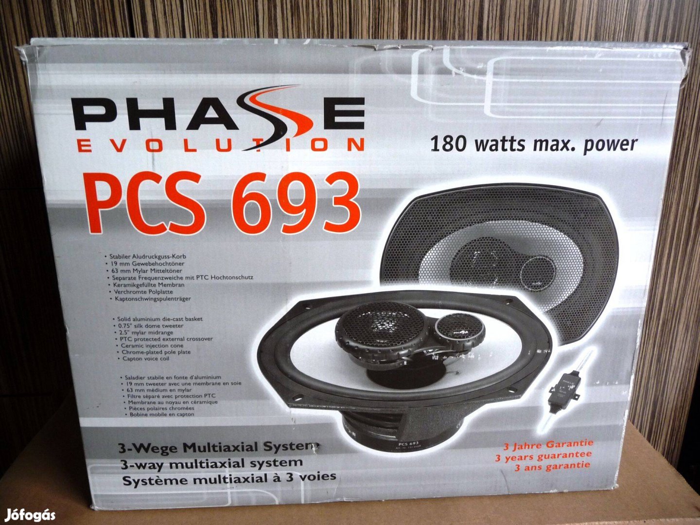 Új 180W-os Phase-LINEAR Evolution PCS 693 autó hangszóró eladó