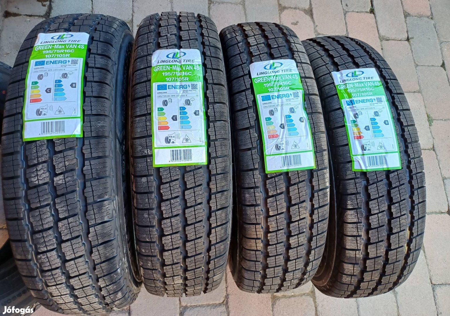 Új 195/75R16C 195/75 R 16C R16C R16 C négyévszakos gumi gumiabroncs
