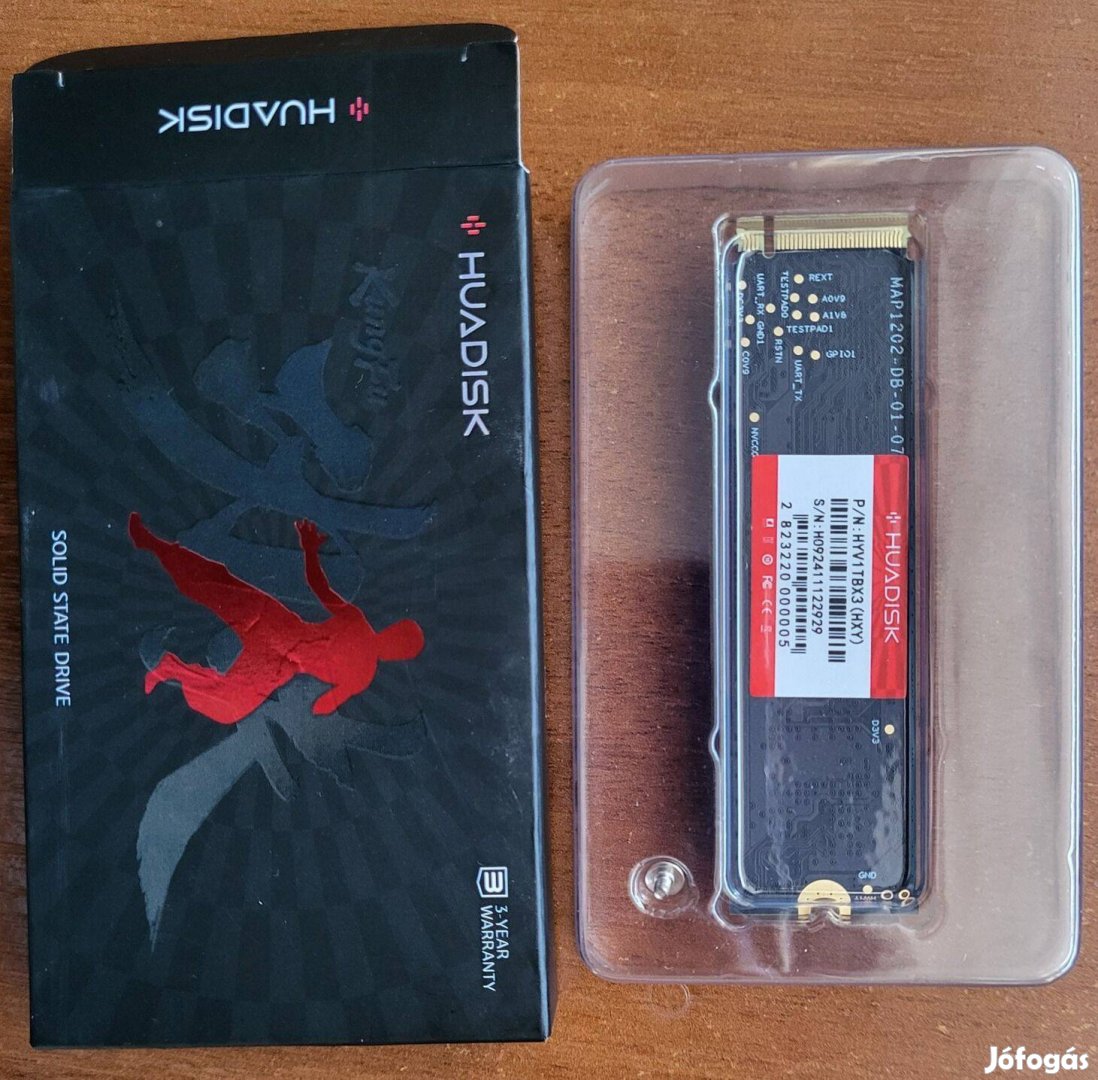 Uj 1tb m2 nvme ssd pcie 3.0 + bonusz hutoborda