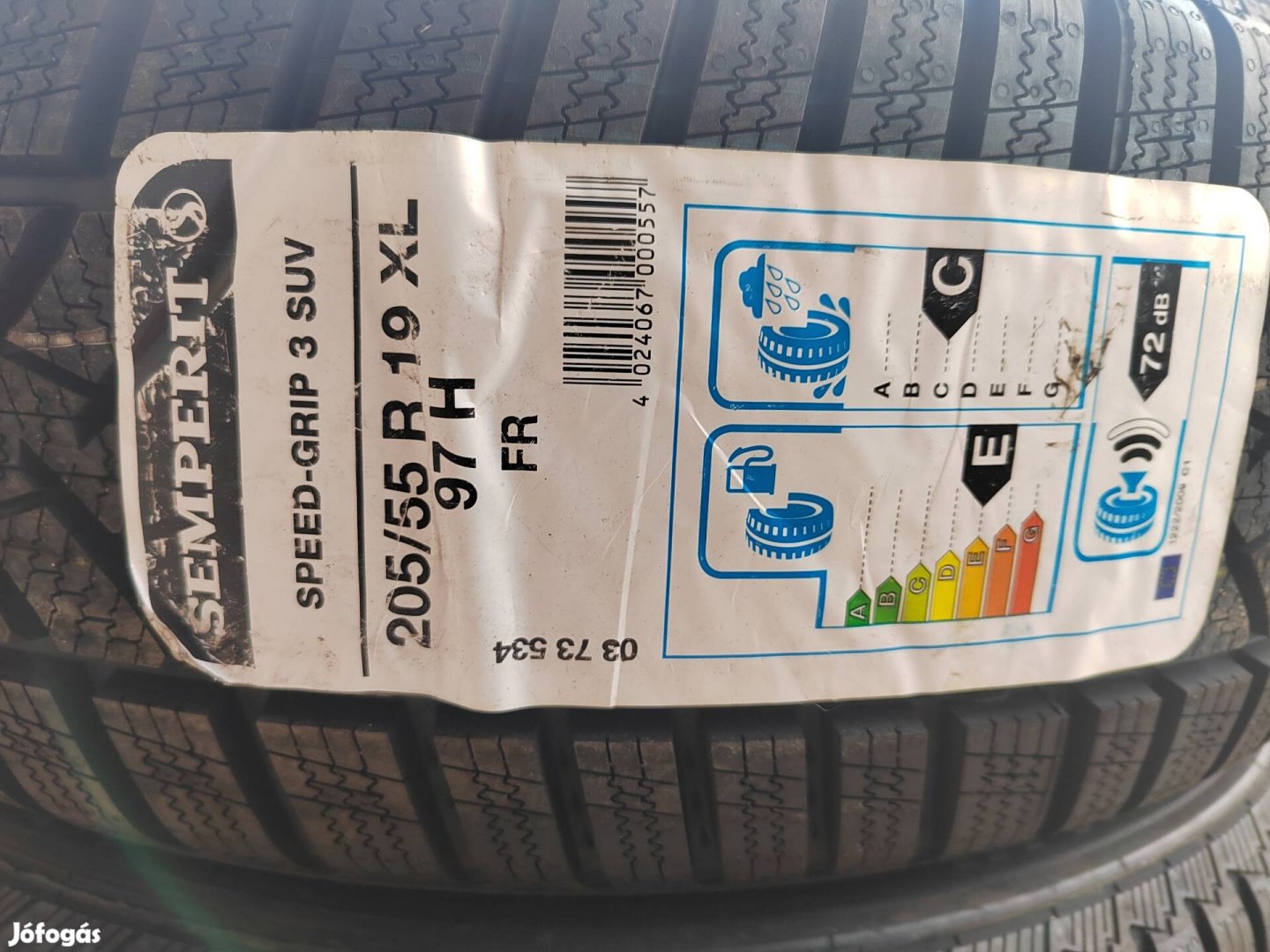 Új 205/55r19 Semperit téli gumi 205/55 r19