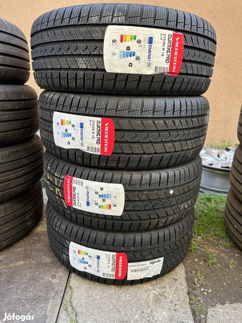 Új 215/50 R18 Vredestein Quatrac Pro négyévszakos gumi 215/50R18
