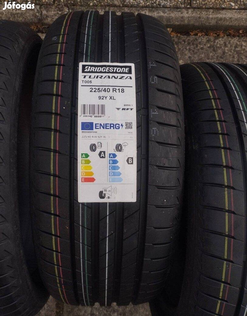 Új 225/40 18 Bridgestone RFT BMW * defekttűrő nyári gumi r18 " DOT24