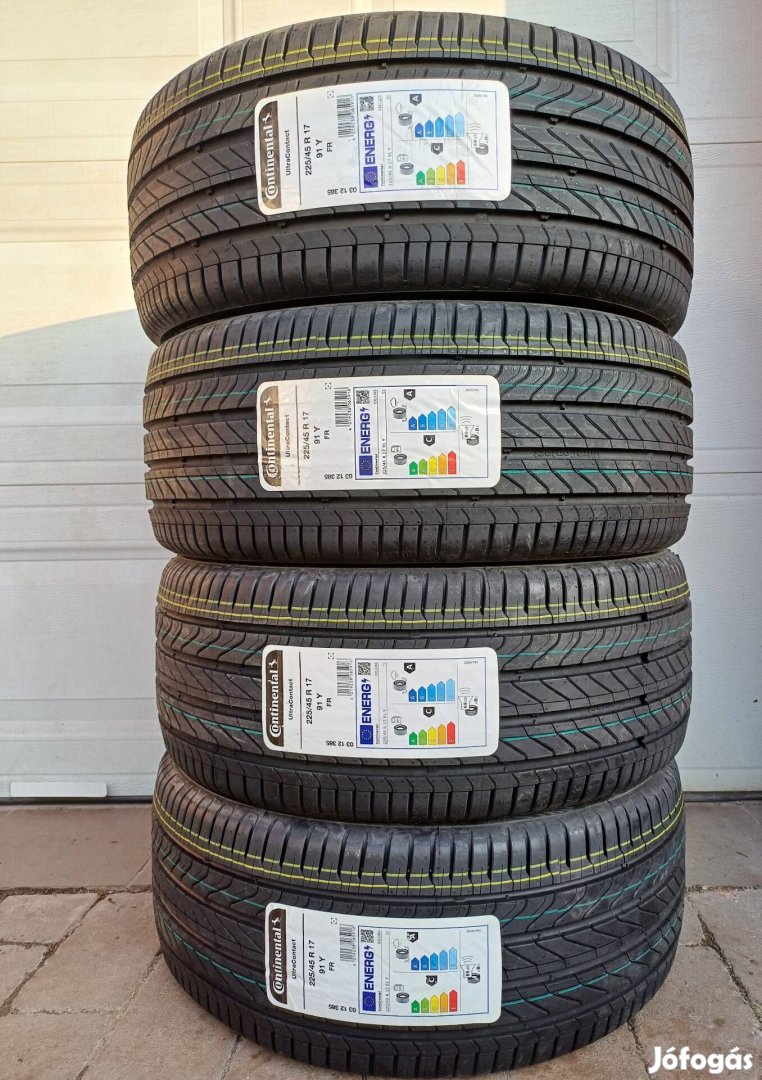 Új 225/45R17 225/45 R 17 R17 Continental nyári gumi