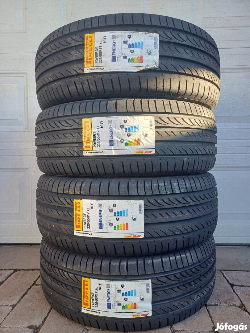 Új 225/55R17 225/55 R 17 R17 Pirelli Powergy nyári gumi