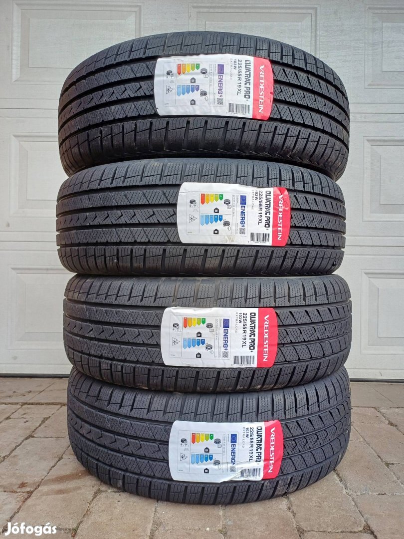 Új 225/55R19 225/55 R 19 R19 XL Vredestein négyévszakos gumi