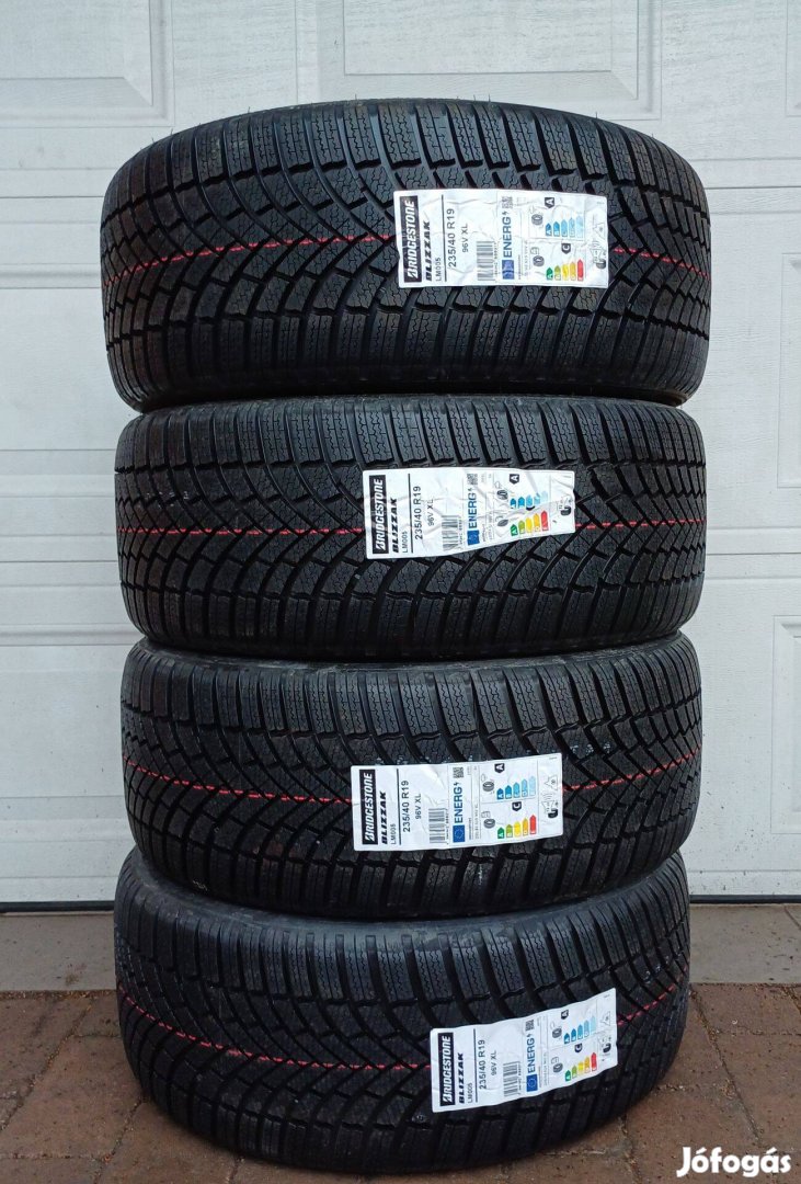 Új 235/40R19 235/40R 19 235/40 R19 Bridgestone téli gumi
