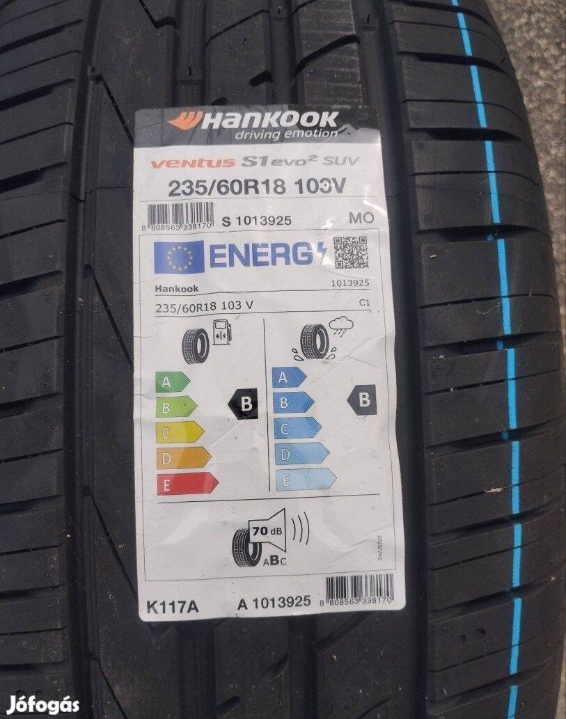 Új 235/60 18 Hankook nyári gumi r18 " dot24