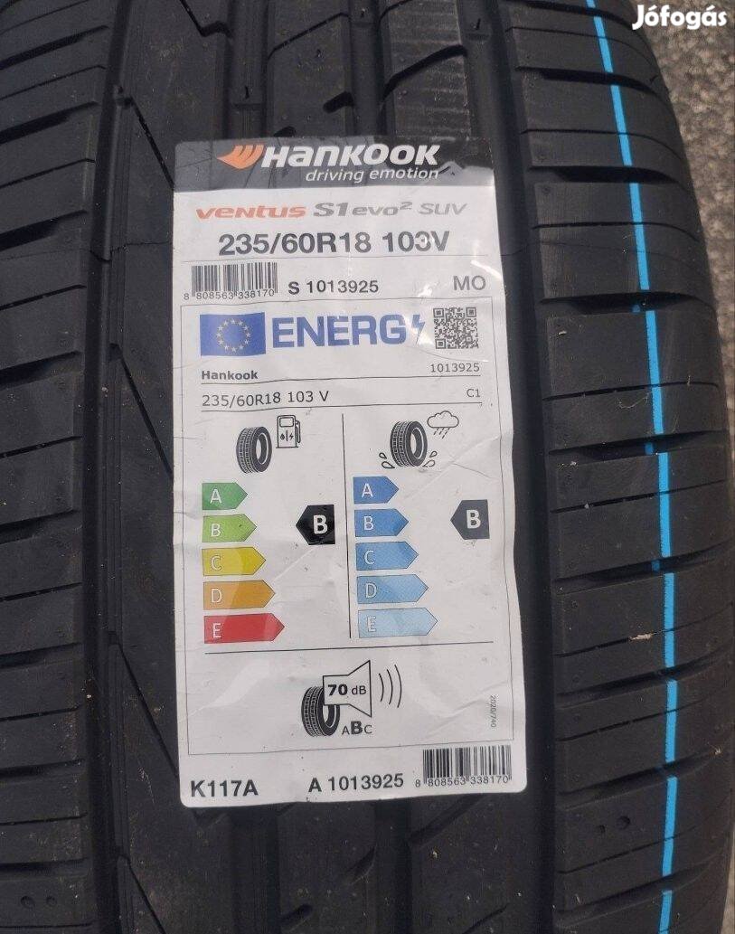 Új 235/60 18 Hankook nyári gumi r18 " dot24