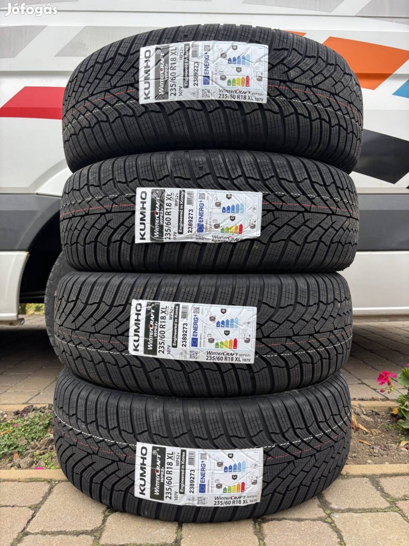 Új 235/60 r18  235/60r18 Kumho téli gumi  2025