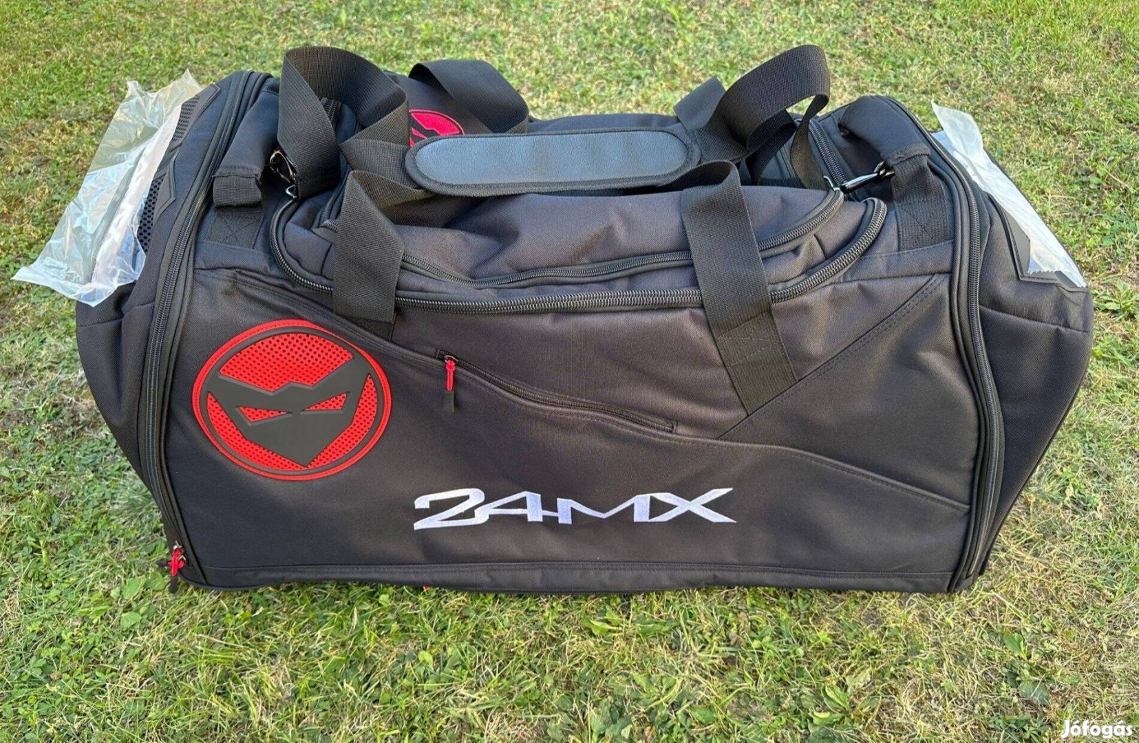 Új 24MX fekete enduro, cross táska, sporttáska, utazótáska, gearbag