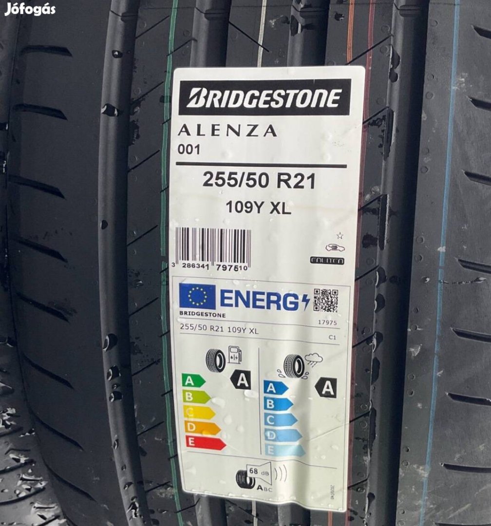 Új 255/50R21 255/50 R 21 R21 Bridgestone nyári gumi