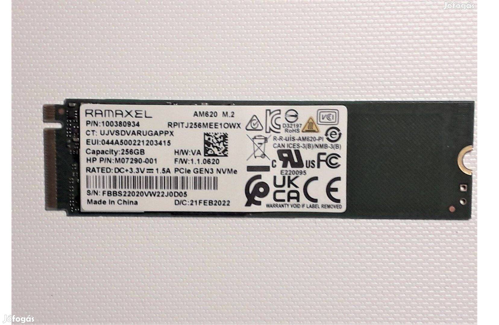 Új 256GB M.2 Pcie Nvme SSD , Ramaxel