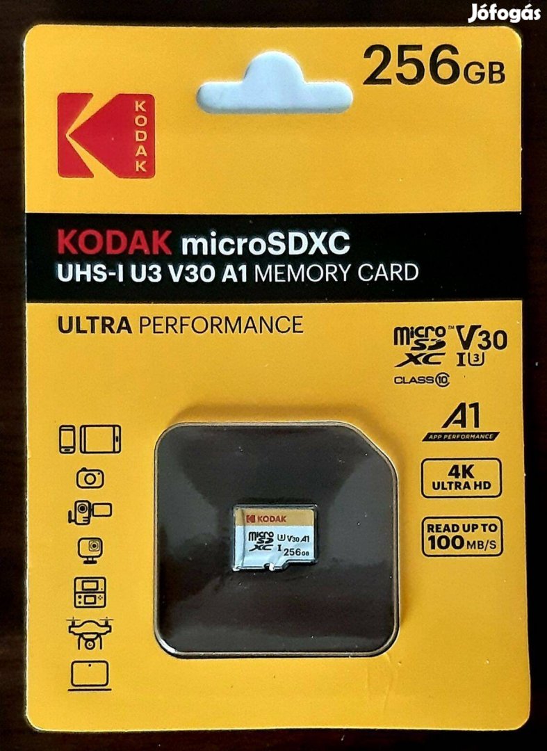 Új 256GB Micro SD kártya eladó