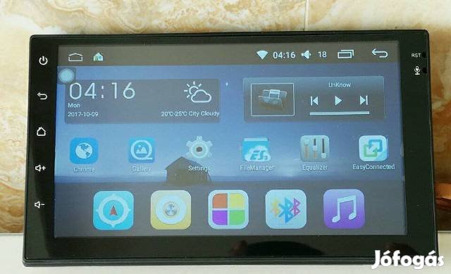 Új 2 DIN 2gb Android autó GPS fejegység WIFI autórádió 2DIN carplay