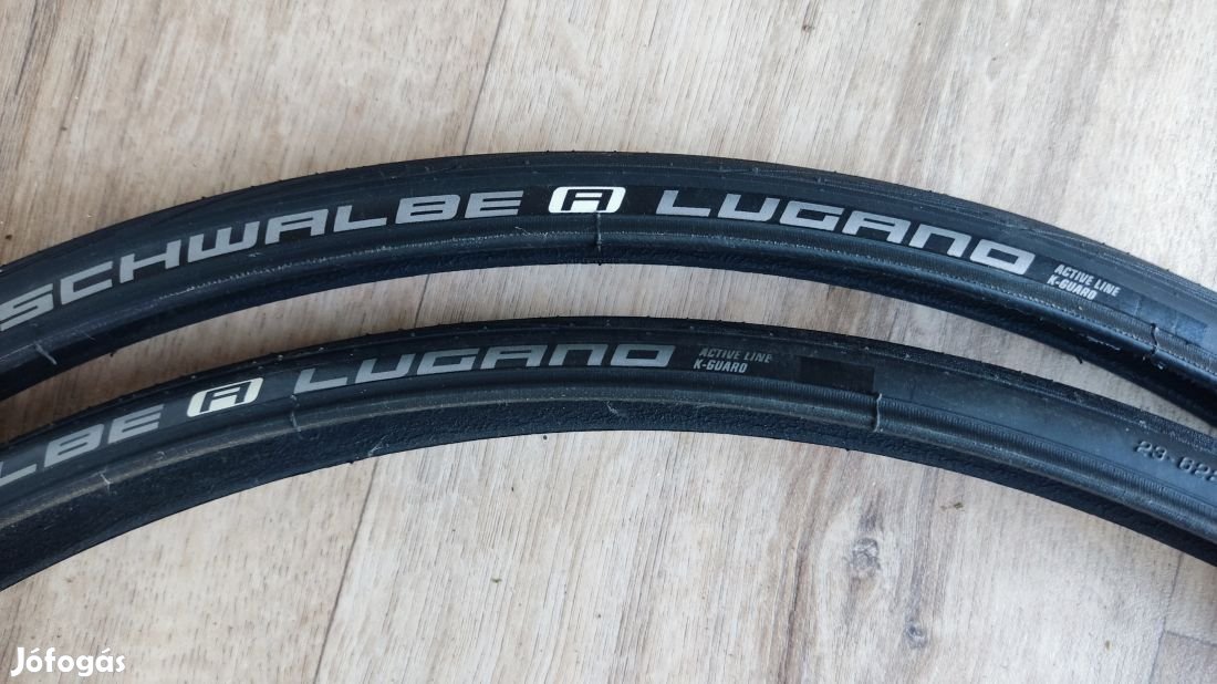 Új 2 db Schwalbe lugano 700x23c külső gumi defektvédelemmel