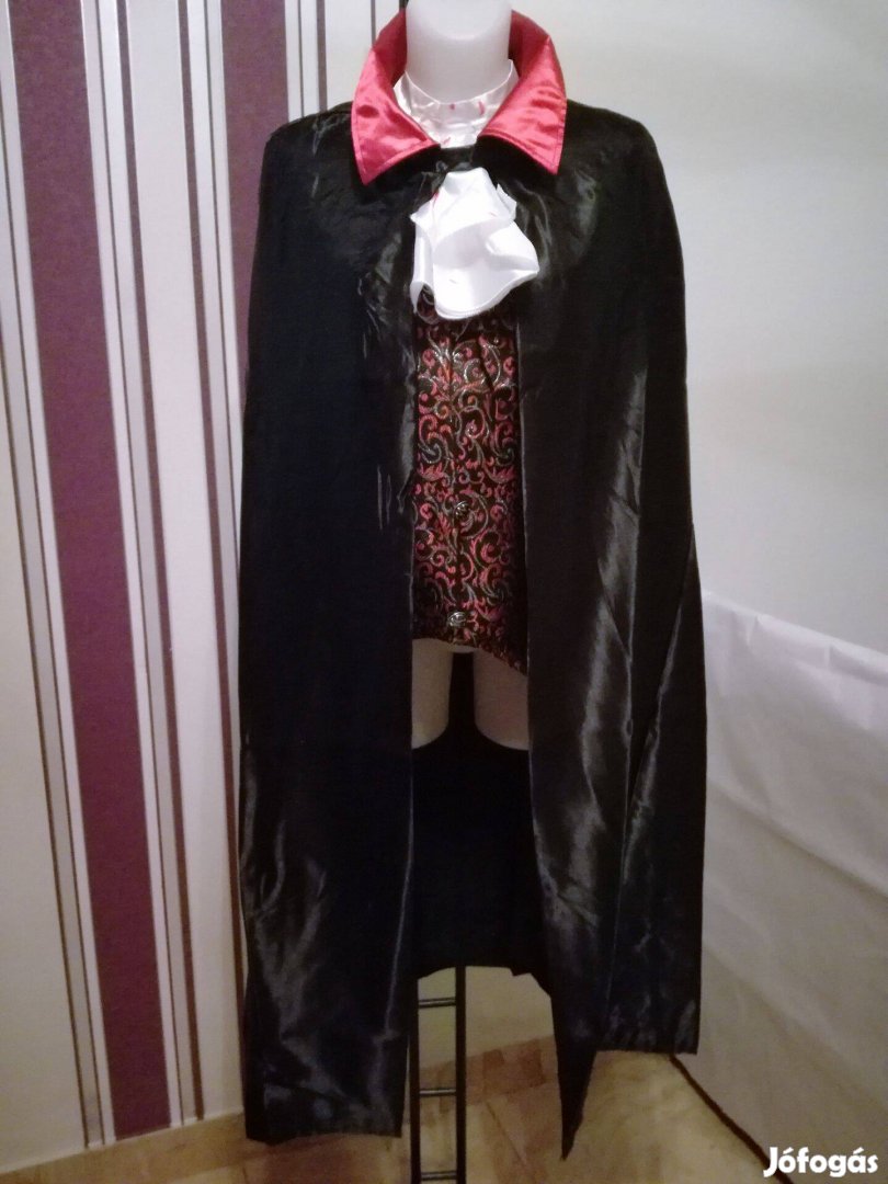 Új 2 részes felnőtt férfi vámpír jelmez Drakula ruha