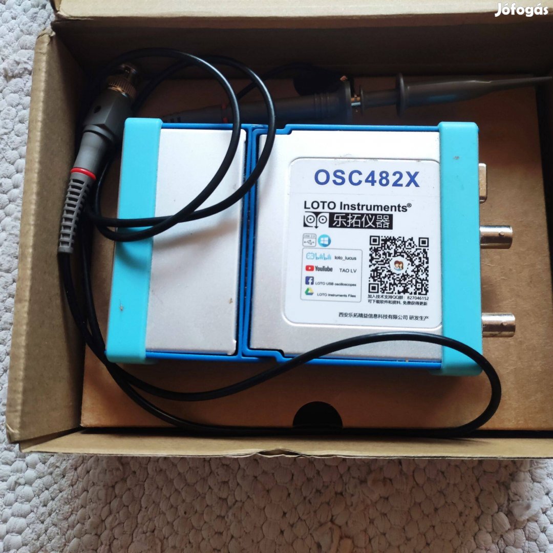 Új 2 sugaras oszcilloszkóp OSC 482X eladó