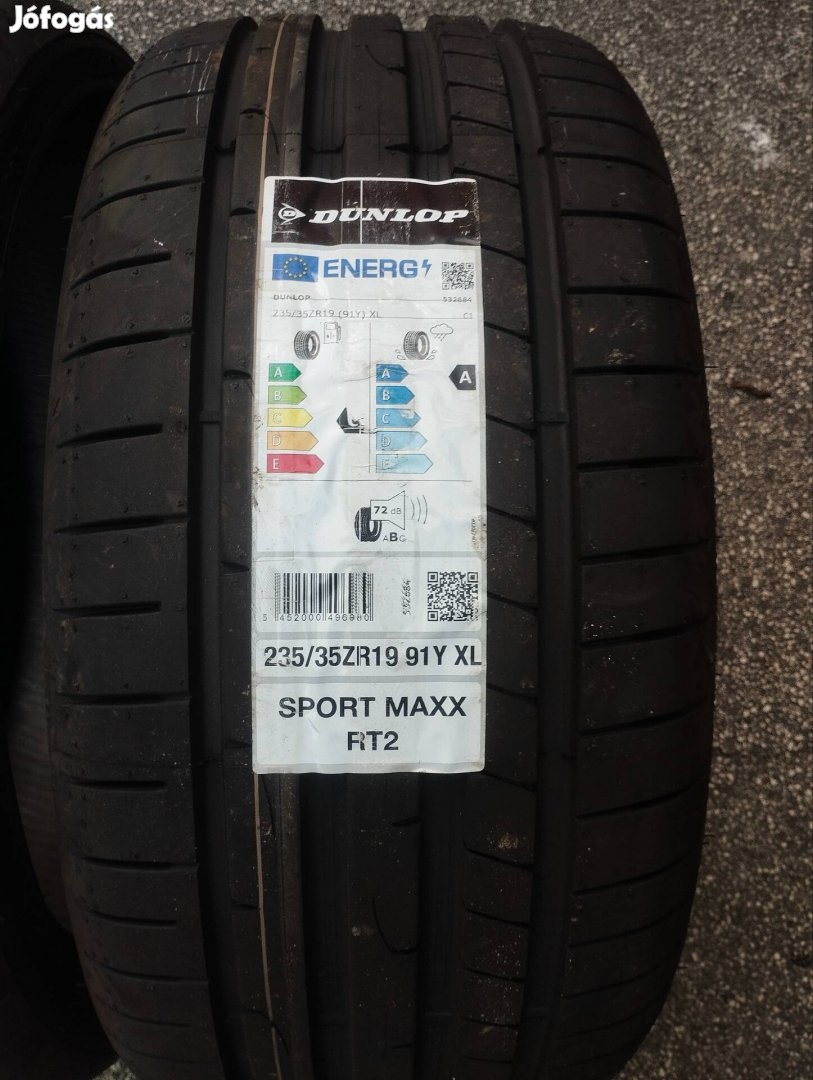 Új 2db 235/35 19 Dunlop nyári gumi r19 " dot23