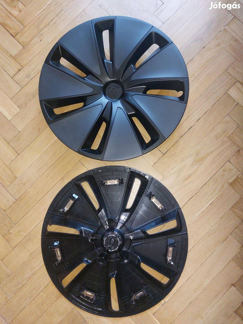Új 2db eredeti 2023- Tesla Model 3 Highland 18" Photon dísztárcsa feln