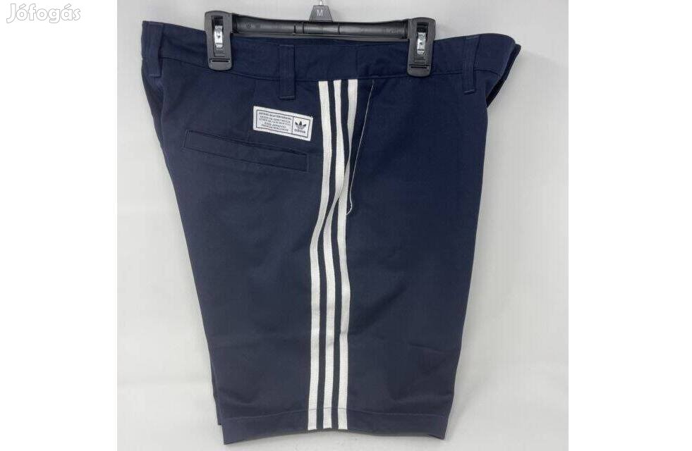 Új 30 Adidas Chino Short Férfi Rövidnadrág Deszkás Nadrág Sötétkék