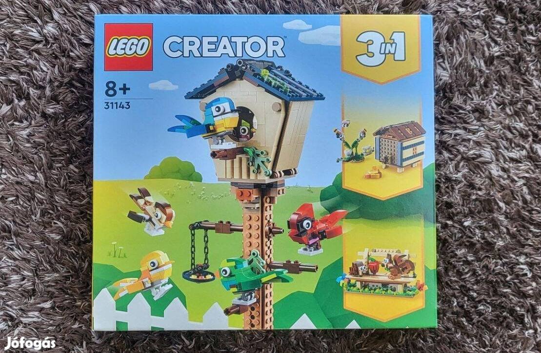 Új 31143 LEGO Creator Madárház - Bontatlan, Hibátlan!