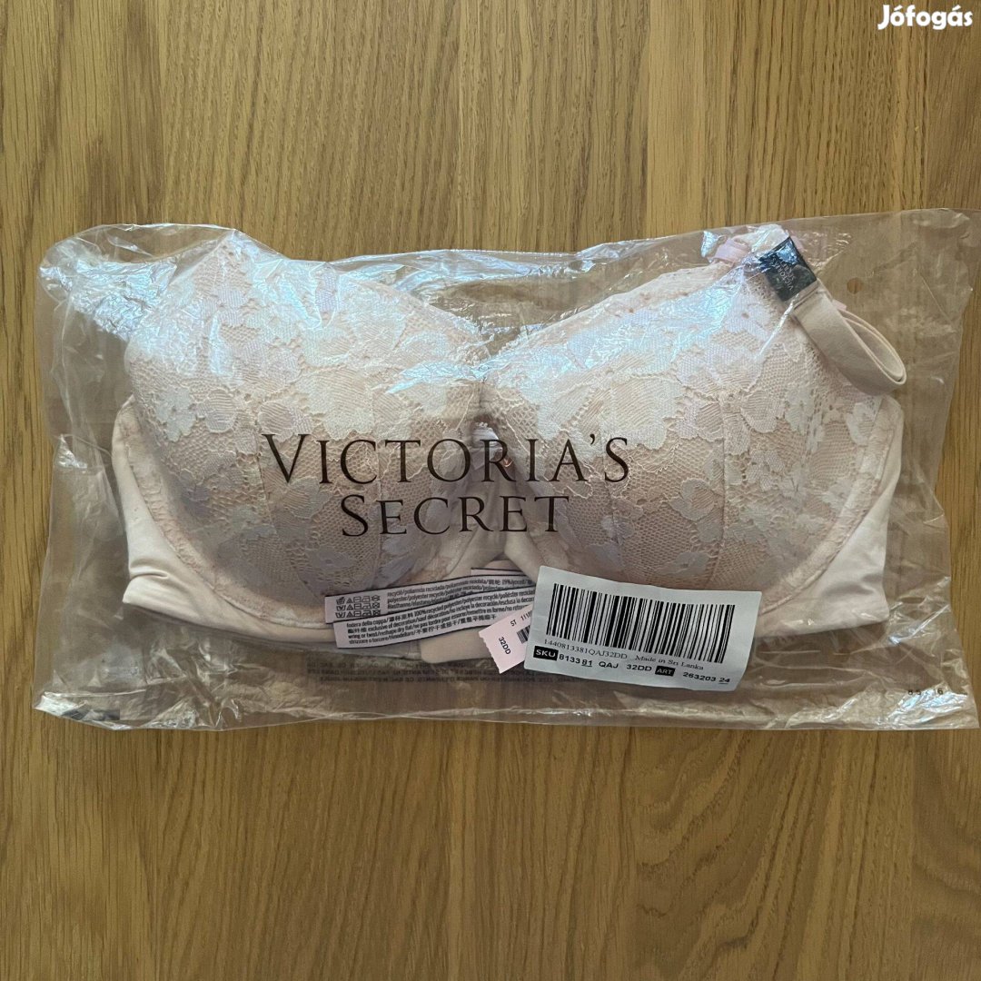 Uj 32 DD Victoria's Secret Csipke Melltarto Bezs Vilagos Barna