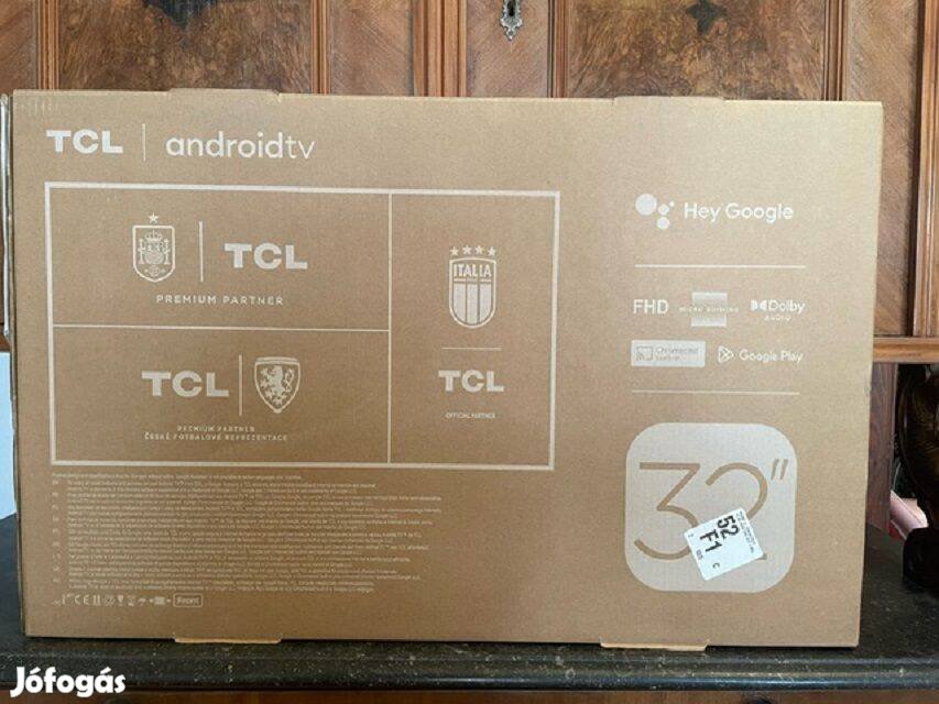 Új 32" TCL 32S5400AF Fullhd LED TV 80 cm Android HDR - 2 év Garancia