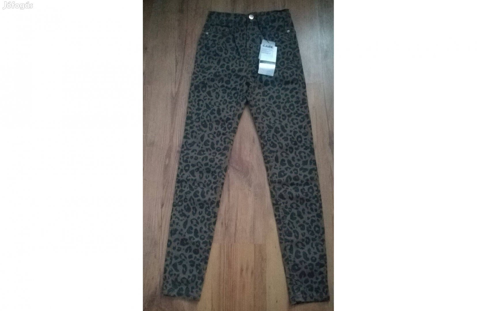 Új,34-es Stradivarius párduc/leopárd mintás nadrág,jeggings,treggin