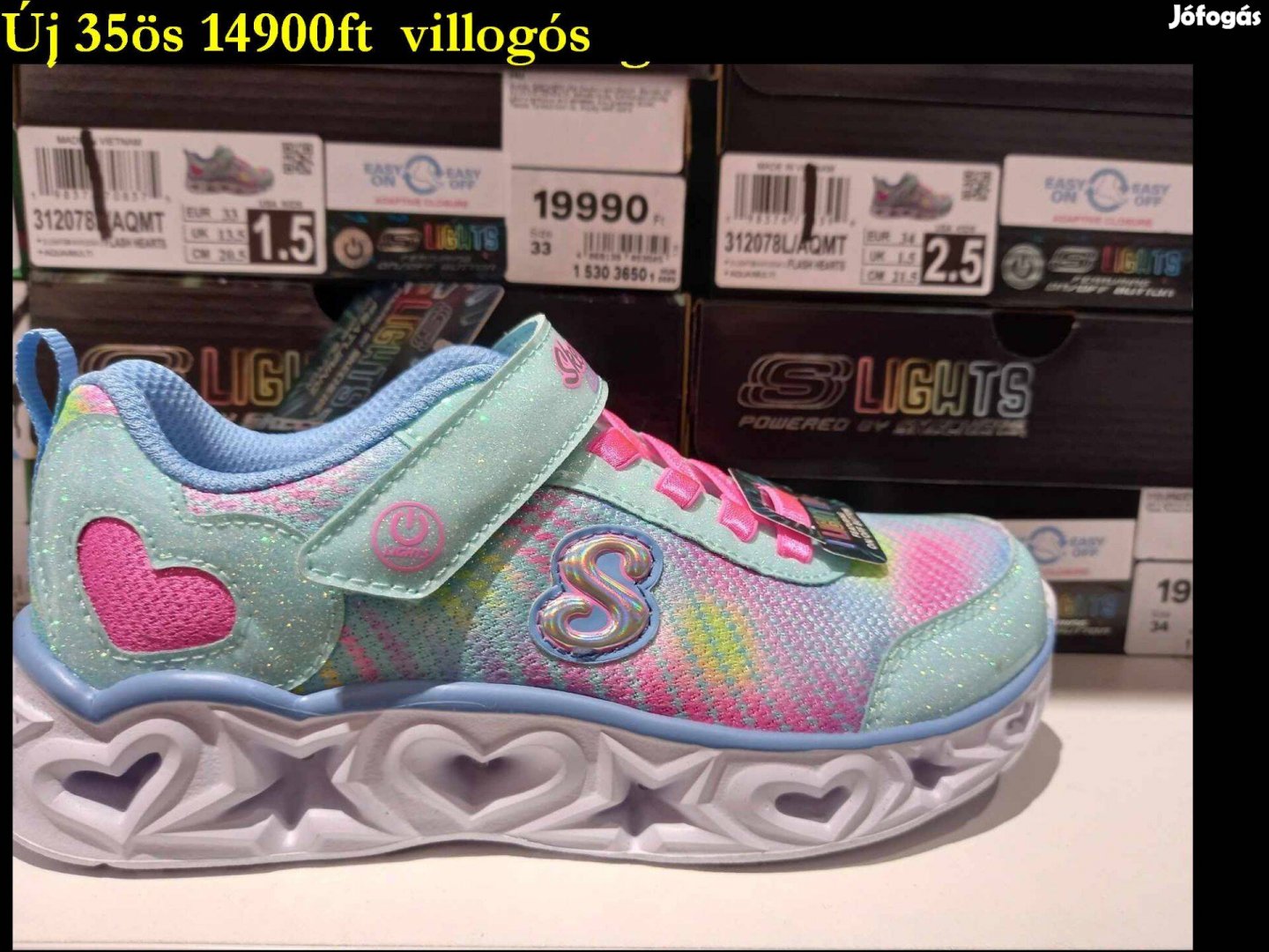 Új 35-ös Skechers cipő, 14900ft