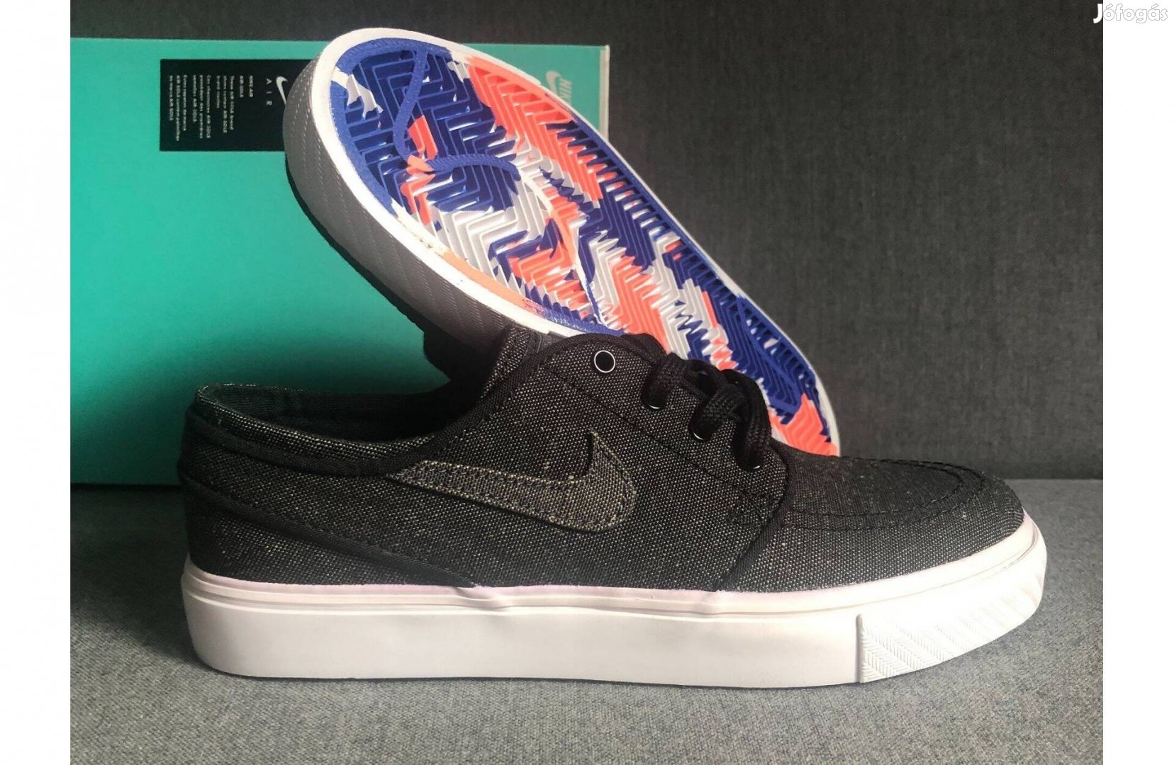 Új 36 Nike SB Zoom Stefan Janoski Canvas Deconstructed Cipő Unisex