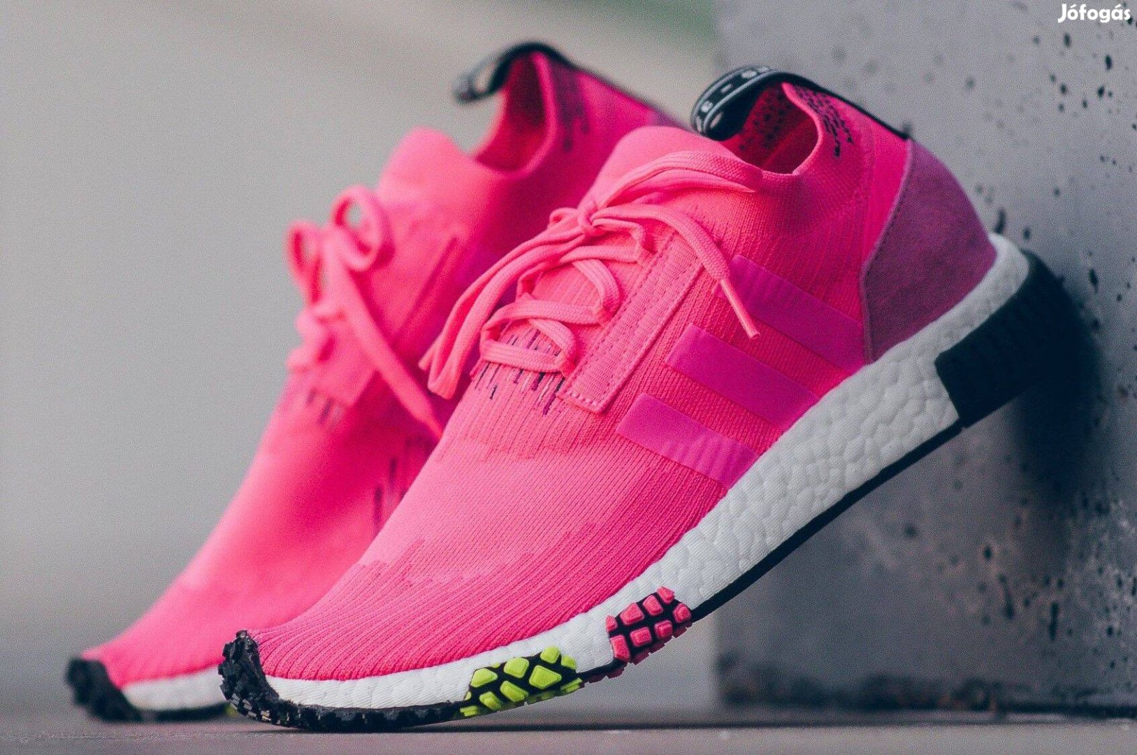 Új 36-s Adidas NMD Racer ,,Solar Pink" prémium futócipő 58eft helyett