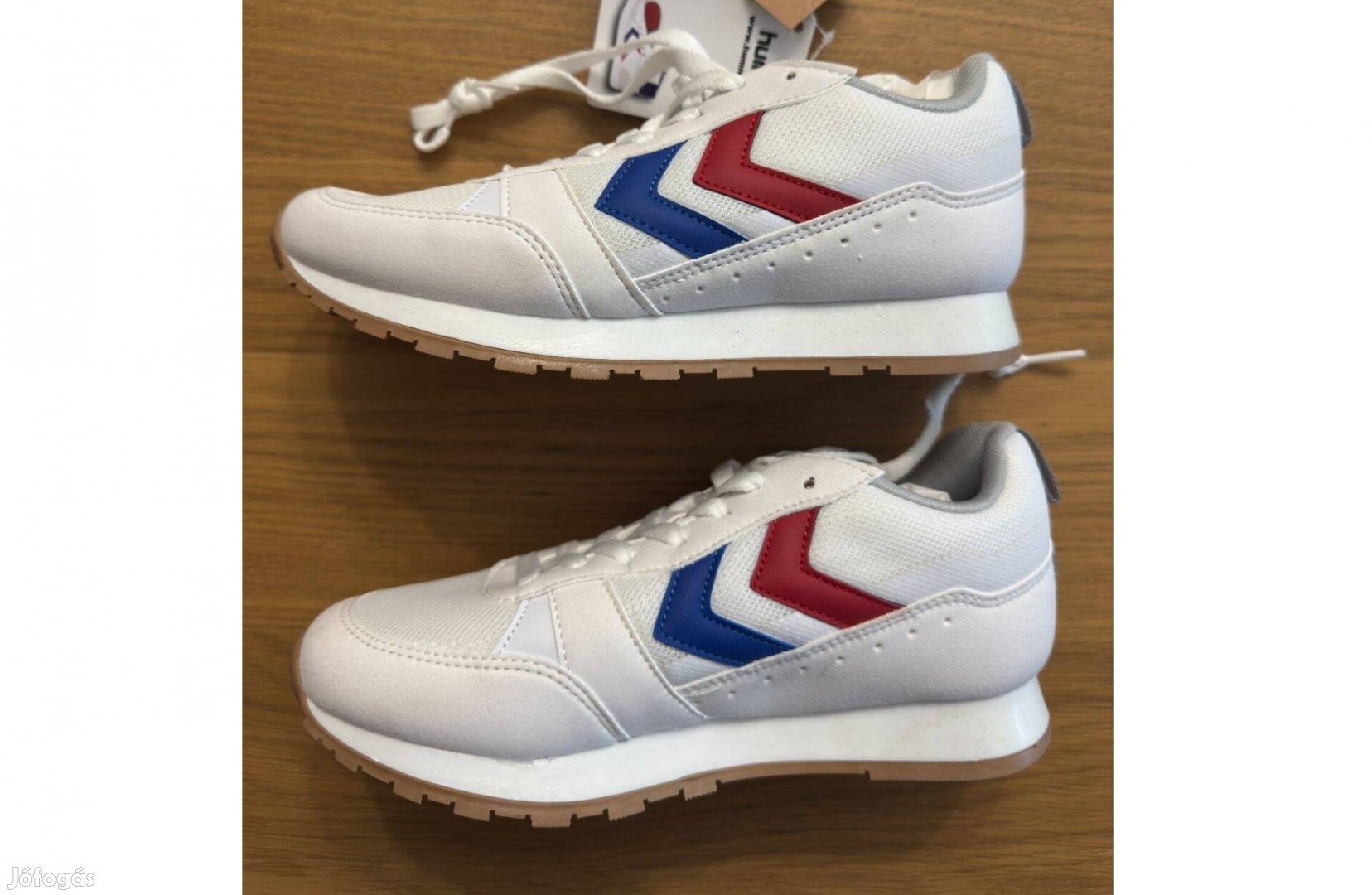 Új 37 Hummel Hmlthor Tahara Női Cipő Fehér Kék Piros Sneaker