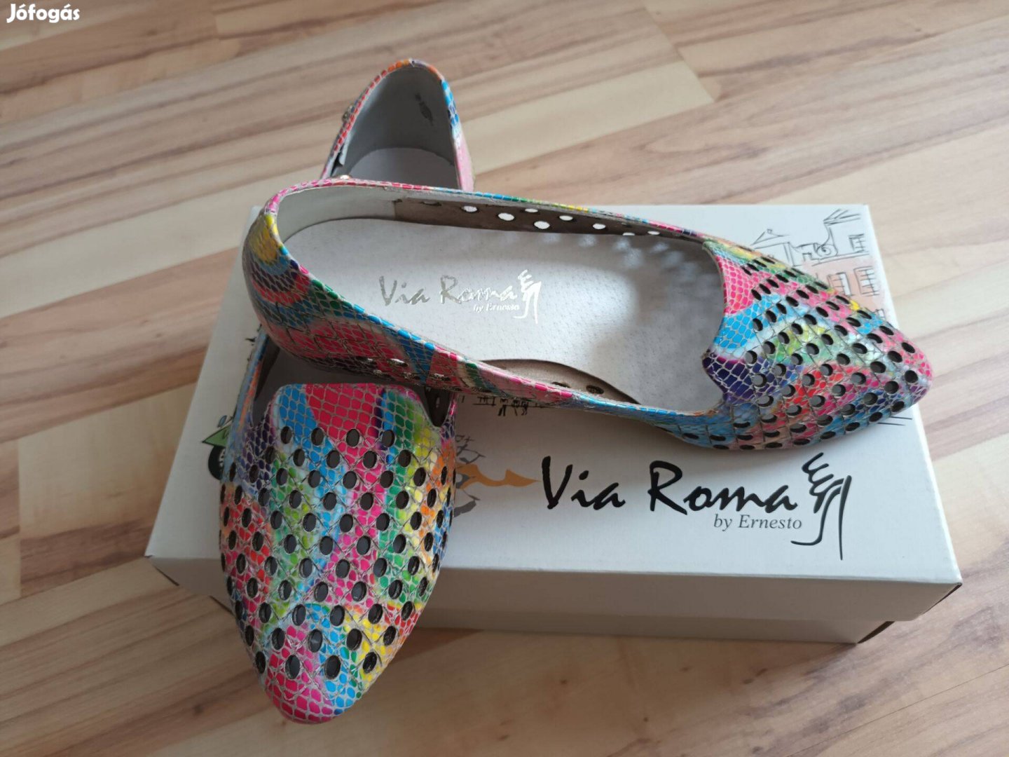 Új 37-es Via Roma cipő